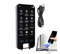 AI Translator, Two-Way Translation Device, Multifunctional Support for 148 Languages, Size 4.44 x 2.03 x 0.53 Inches, Portable and Easy to Use, Ideal for Travel, Study, Business, Communication