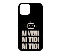 AI Veni Vidi Vici Robot Tech Conqueror Case for iPhone 14