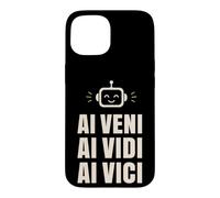 AI Veni Vidi Vici Robot Tech Conqueror Case for iPhone 15
