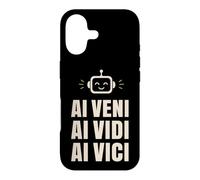 AI Veni Vidi Vici Robot Tech Conqueror Case for iPhone 17