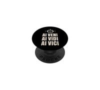 AI Veni Vidi Vici Robot Tech Conqueror PopSockets Adhesive PopGrip