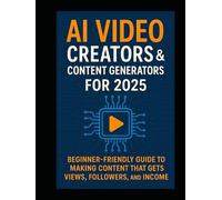 AI video creators & content generators for 2025-2026: the beginner friendly guide to making content that gets views, followers, and income
