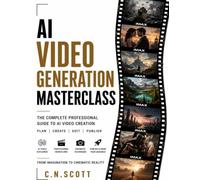 AI Video Generation Masterclass: From Images to Cinematic Films: Learn Image-to-Video Workflows, Camera Motion, Character Animation, Scene ... Book Series for AI-Powered Cinema)