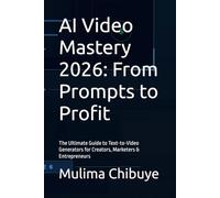 AI Video Mastery 2026: From Prompts to Profit: The Ultimate Guide to Text-to-Video Generators for Creators, Marketers & Entrepreneurs