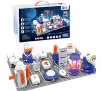AI Voice DIY Science Experiment STEM Education Circuit Building Blocks 500 Scenarios for Kids Parent-Child Interactive Learning Toy