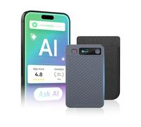 AI Voice Recorder, 64GB Note Taking Device w/Magnetic Case, App Control, AI Technology Transcribe & Summarize Free, 121 Languages, 45H Battery, Audio Recorder for Lectures Meetings Calls