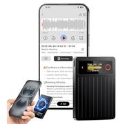 AI Voice Recorder 64GB,Note Voice Recorder with GPT Free Transcription,AI Summary & Mind Map,36H Battery,100+ Languages for Lectures,Meetings,Calls