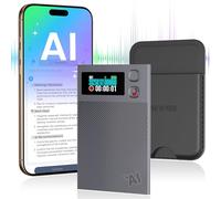 AI Voice Recorder,NEWYES Ailog Voice Recorder Device with App Control,Transcribe & Summarize,188+ Languages Translation,64GB Memory, Smart Audio Recorder for Meetings,Lectures,Calls,Business,Class
