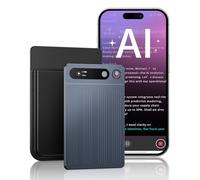 AI Voice Recorder,Note Voice Recorder -Free AI Transcribe & Summarize, 64GB Portable Digital Recorder Support 134 Languages,App Control, Mini OLED Screen,Audio Recorder for Lectures/Meeting/Interviews