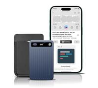 AI Voice Recorder, Parkuetechno Voice Recorder with Case, App Control, Transcribe & Summarize with AI Technology, 64GB Memory, Supports 140 Languages, Audio Recorder for Phone Calls Lectures