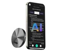 AI Voice Recorder With App Control, Voice Recorder - 128 GB Digital Audio Recorder For Lectures & Meetings AI Notetaker with Transcribe & Summarize, Supports 68+ Languages, 1000+ Hours Storage