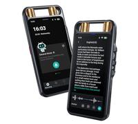 AI Voice Recorder with Playback, Digital Voice Recorder with Transcription to Text, Summary, Translation, Full Touchscreen Recorder Device for Meetings, Lectures, Interviews with 64GB Card
