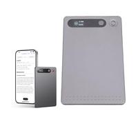 AI Voice Recorder with Transcription & 64GB Storage - Dual Recording Modes, 30H Battery, Dark Gray Digital Recorder for Meetings Lectures Office Desk Accessories