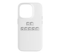 AI WCGW? Funny Artificial Intelligence Technologist Case for iPhone 14 Pro