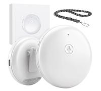 AI Wearable Translator Device, Real Time Two Way Translation 165 Languages Smart Voice Earbuds, Language Translator for English Spanish Work Travel, Wireless Translation Gadget，White
