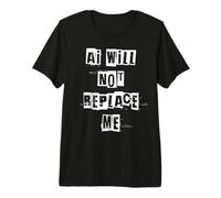 Ai Will Not Replace Me Premium T-Shirt