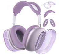 Aiaabq for AirPods Max case Cover,Anti-Scratch Ear Pad Case Cover/Ear Cups Cover/Headband Cover for AirPods Max. Clear Soft TPU and Silicone,Skin Scratch Proof.