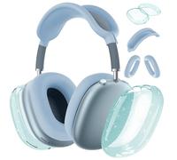 Aiaabq Sparkling Colorful Case Cover for AirPods Max (2024/2020)| Soft TPU Earmuffs| Ear pad Covers|Multi-Color Shimmer Design | Scratch & Drop Protection.