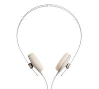 AIAIAI Tracks White USB-C Wired On-Ear Headphones with Mic, Tight Bass | Full-Spectrum Sound, 40mm drivers, detailed highs, USB-C, 3-button remote and mic, aluminium band, adjustable 2-color slider
