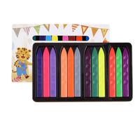 AIAIDIDIY 12 Colors Crayons for Toddlers, Washable Crayon Set, My First Crayons for Toddlers, Easy to Hold, Coloring Surprises for Babies and Kids