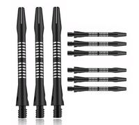 Aiailikill 9pcs Darts Dart Stems, Targets with Aluminum Alloy for Professional Level Control and Stability for All Players