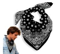 Aiailikill Cotton Bandana for Women Men Gift Packaging, Premium Soft-Washed Cotton Large Paisley Bandanas - Versatile Cowboy Pirate Head Scarf for Summer Winter Sports