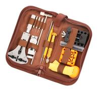 AIAMEWYT 150Pcs Professional Watch Repair Tool Set - Complete Maintenance Kit with Pry Opener, Strap Holder, and Interchangeable Claw Heads for Battery Replacement and Adjustment Watchmaker Tools