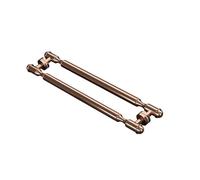 AIAMEWYT Entrance Door Handle, Heavy Duty Stainless Steel Pull Push Door Handle, Pull Handle Sliding for Barn Door/Shower Door/Glass Door (Color4 Pitch)