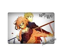 Aiami Kleis Beyond the Boundary Japan Anime Poster Cartoon PosterPoster Movie Poster Metal Tin sign for Cave and Cafe Club Decorative Signs 8 x 12 Inch
