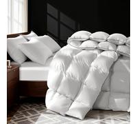 AiAngu Canadian Goose Down Comforter King Size 1200TC Cotton Cover
