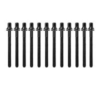 AIAS Black Nickel Tension Rods for Drums 2 1/4 Inch (57mm) Replacement Hardware 12 Pack