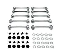 AIAS Drum Tube Lugs Set - 10 Lugs - Includes Mounting Screws and Washers