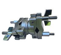 AIAS Rotating Multi Angle Clamp for Drums - Adjustable Drum Hardware Clamp with Toothed Lock - Fits 3/8" to 1 1/4" Tubes - Secure Mount for Cymbal Arms, Tom Holders, Percussion & Accessories