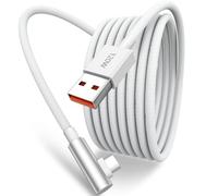 AIAUXAI 120W 2M USB C Charger Cable for Xiaomi,6A Turbo Fast Charging,White | for Xiaomi Poco F9 Ultra X8 Pro Max X7 Redmi 17 Note 15 14 Pro 17 17T Pro Ultra 15T 14T 13 12 Lite F7 F8 M6 Pad 8 7 Data Cord