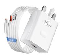 AIAUXAI 45W for Honor Fast Charger Plug for Honor X6C X8d 200 400 600 Lite | USB Wall Charger Fast Charger for HONOR 90 70 400 600 Smart Magic7 6 5 Lite X9d X6a X7b X7c X8a Pad 9 With 1M USBA to C Cable