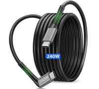 AIAUXAI AR Glasses USB C Cable 1M,USB 3.2 Gen Data Cord&240W Fast Charging | 4K Monitor Display Cable,TypeC Charging Cord for AR XREAL Air One/VITURE Pro XR/RayNeo Glasses,for iPhone 17 16/Galaxy & More
