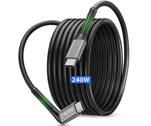 AIAUXAI AR Glasses USB C Cable 2M, USB 3.2 Gen Data Cord&240W Fast Charging | 4K Monitor Display Cable,TypeC Charging Cord for AR XREAL Air One/VITURE Pro XR/RayNeo Glasses,for iPhone 18 Pro 17 16/Galaxy