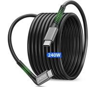 AIAUXAI AR Glasses USB C Cable 3M, USB 3.2 Gen Data Cord&240W Fast Charging | 4K Monitor Display Cable,TypeC Charging Cord for AR XREAL Air One/VITURE Pro XR/RayNeo Glasses,for iPhone 18 Pro 17 16/Galaxy