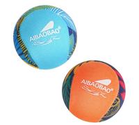 AIBAOBAO 2 Pcs Pro Water Skipping Balls, Pool Balls for Adults with Net Bag for Lakes, Rivers, Beach, Jumping Skimming for Swimming Pool Outdoor Beach Games, Skip Ball for Ocean, Family Summer Games
