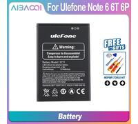 AiBaoQi Original Replacement Battery For Ulefone Note 6 6P, 3300mAh, High Quality Battery For Ulefone Note 6T Mobile Phone
