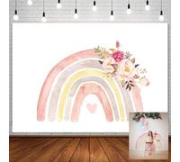 AIBIIN 7x5ft Sweetheart Baby Shower Backdrop for Girl Red Hearts A Little Sweetheart is On The Way Photography Background Party Decorations Supplies Photo Shoot Studio Props