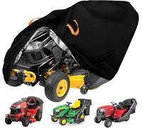 Aibiley Riding Lawn Mower Covers Waterproof Outdoor,Fits up to 54" Decks with Bagger Attachment, Durable Anti-UV 600D Polyester Fabric,Ride-on Lawnmower Tractor Storage Cover,99"Lx45"Wx47"H