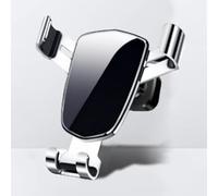 AIBINGBH Air Vent Car Phone Mount for Land Rover Discovery Sport 2024 2025, Mobile Phone Holder for Car Holder Phone Cradle for Air Vent 360° Rotation Phone Stand,Silver