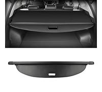 AIBINGBH Black, Retractable Rear Trunk Parcel Shelf for Opel Mokka X 5-doors 2016-2019, Rear Cargo Luggage Shield Retractable Spacer Rear Racks Privacy Panel Roller Blind Shelves