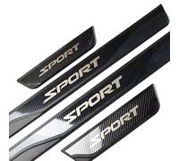 AIBINGBH Car Door Sill Protector Strips, Stainless Steel Threshold for Ford Escape Kuga ST 2013-2017, 4 pcs Car Door Sill Protector Accessories Car Body Styling Decoration Accessory,C