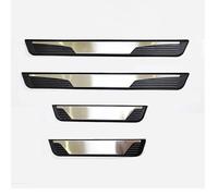 AIBINGBH Car Door Sill Protector Strips, Stainless Steel Threshold for Nissan Maxima 2009-2023, 4 pcs Car Door Sill Protector Accessories Car Body Styling Decoration Accessory,E