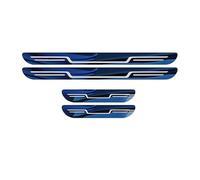 AIBINGBH Car Door Sill Protector Strips, Stainless Steel Threshold for Subaru Legacy 2020-2024, 4 pcs Car Door Sill Protector Accessories Car Body Styling Decoration Accessory,C