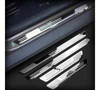 AIBINGBH Car Door Sill Protector Strips, Stainless Steel Threshold for Toyota Corolla Hatchback 2019-2025, 4 pcs Car Door Sill Protector Accessories Car Body Styling Decoration Accessory,D