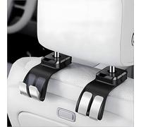 AIBINGBH Car Seat Headrest Hook for Audi Q7 2019-2024, Organiser Hooks Back Headrest Hanger Seat Accessories, 2 Pack,B