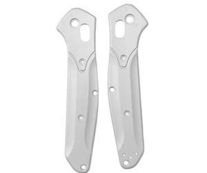 Aibote 1 Pair Aluminium Alloy Handle Scales Replacement Grips Designed for Benchmade Osborne 940 DIY Tool Handles Patch